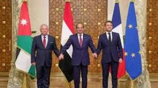 رئاسة الجمهورية: قادة مصر وفرنسا...