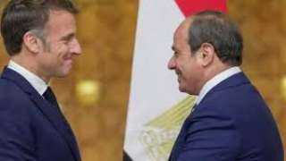 الرئيس الفرنسي: أكدنا لمصر والأردن...