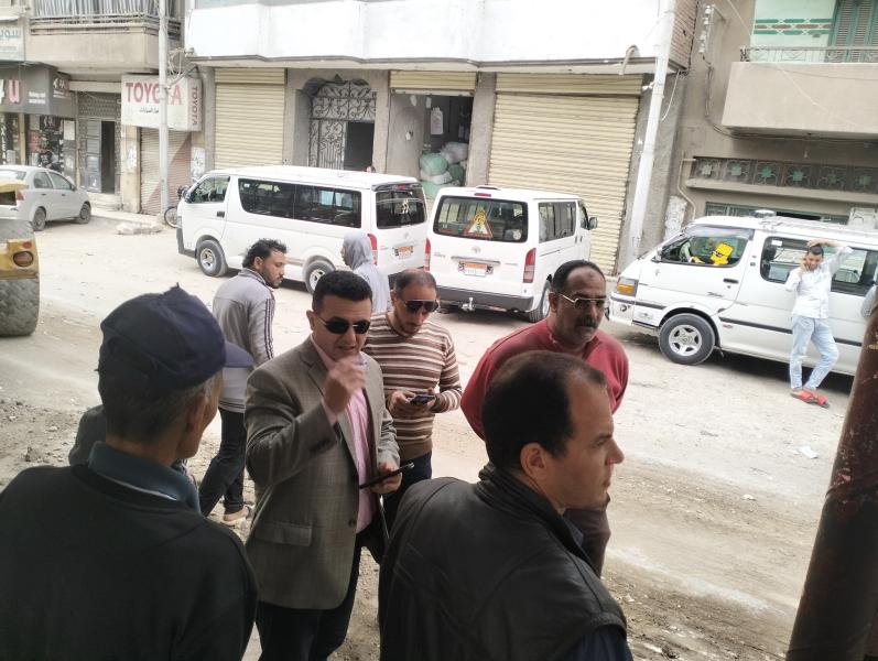 محافظ الدقهلية يتابع حملة نظافة بشارع الأتوبيس الجديد بحي شرق المنصورة