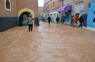 الأمطار الغزيرة تضرب مراكش وتدمر...