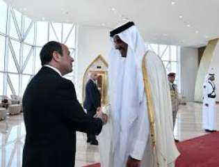 الرئيس السيسى يلتقى فى الدوحة...