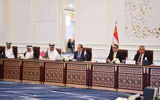 الرئيس السيسى لمجتمع الأعمال القطرى:...