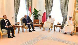 مصر وقطر يجددان دعمهما الكامل...