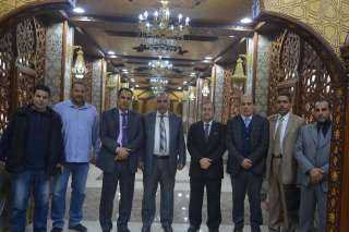 نائب رئيس جامعة الأزهر يتفقد...