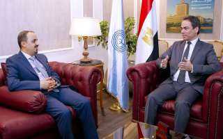 وزير الإعلام اليمني يزور ماسبيرو...
