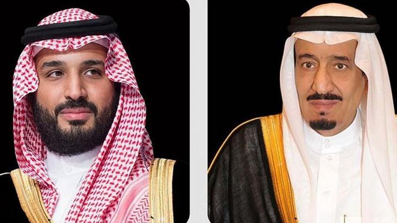 الملك سلمان بن عبدالعزيز والأمير محمد بن سلمان