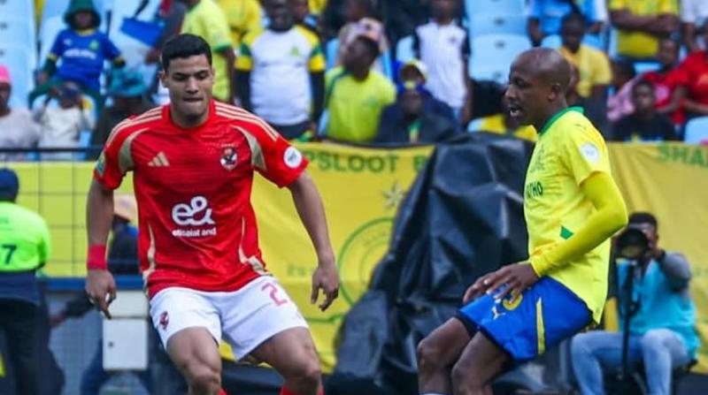 مباراة الذهاب بين الأهلي وصن داونز