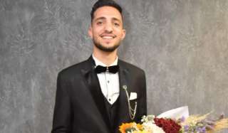 بعد عام ونصف من الزواج.....