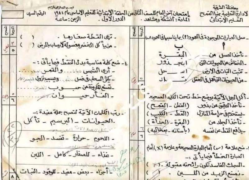 امتحان ١٩٨٤