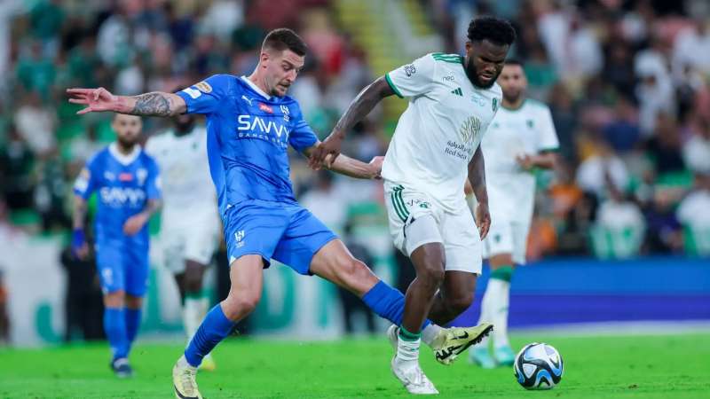 مباراة الهلال ضد الأهلي