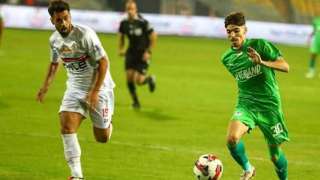 الزمالك يرتدي الزي الأسود في...