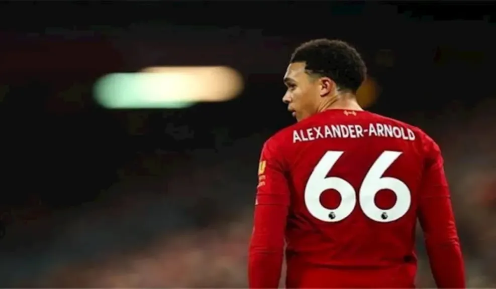 أرنولد يودع رقمه التاريخي 66 بسبب قوانين الليجا في انتقاله إلى ريال مدريد