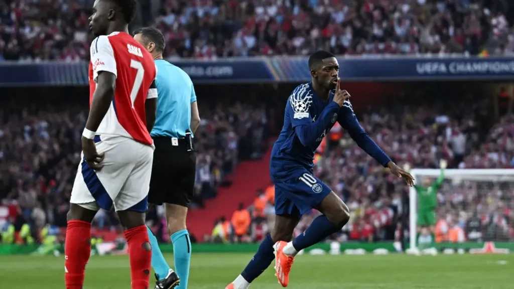 قبل ملحمة الإياب.. مقارنة بين هدافي أرسنال وباريس في دوري الأبطال