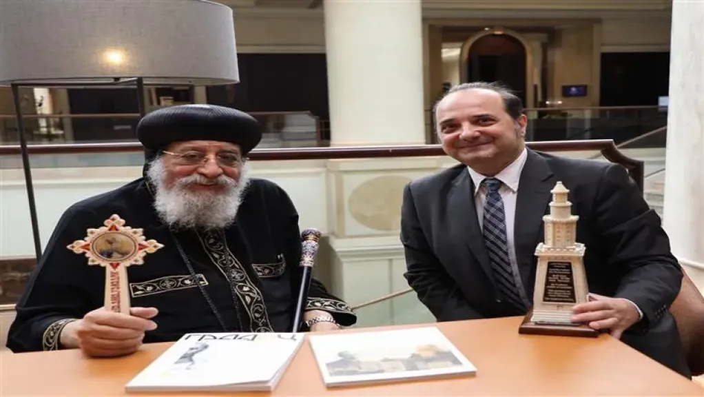 لقاء قداسة البابا تواضروس الثاني صباح اليوم مع الدكتور ألكسندر راكوفيتش
