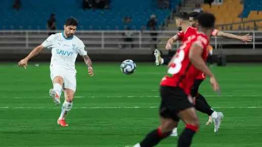 نتيجة مباراة الهلال والرائد اليوم.....