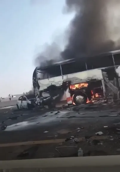 تفاصيل حادث طريق الإسكندرية الصحراوي اليوم.. إصابات ووفاة شخص في انقلاب ”سوزوكي” تنقل سبعة ركاب
