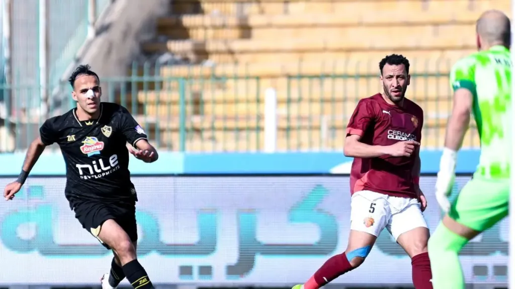 نتيجة مباراة الزمالك وسيراميكا كليوباترا.. صراع مثير ينتهي بتعادل قاتل