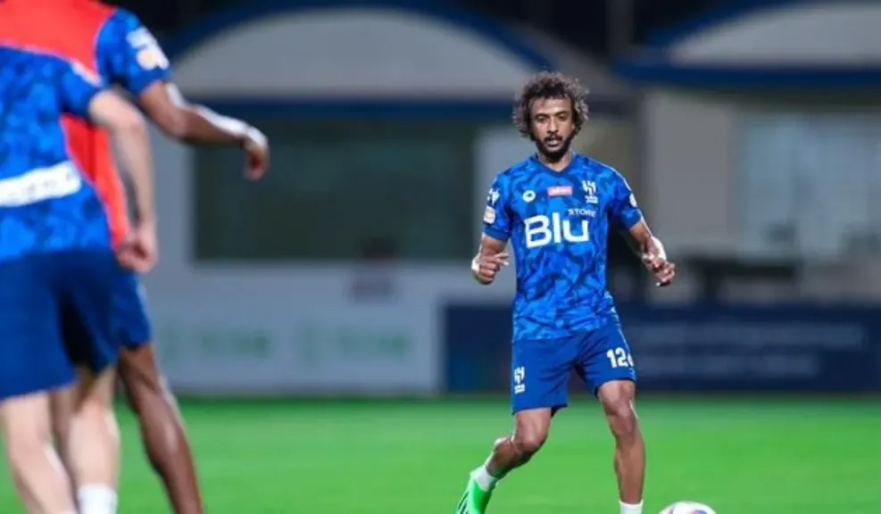 الشهراني يغيب عن الهلال حتى نهاية الموسم بسبب الإصابة