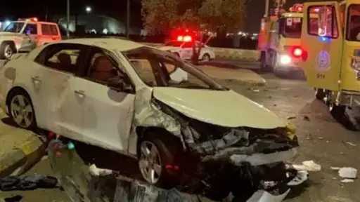 أسماء المصابين في حادث التصادم...