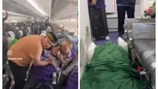 خلال ذهابها للحج... وفاة امرأة...