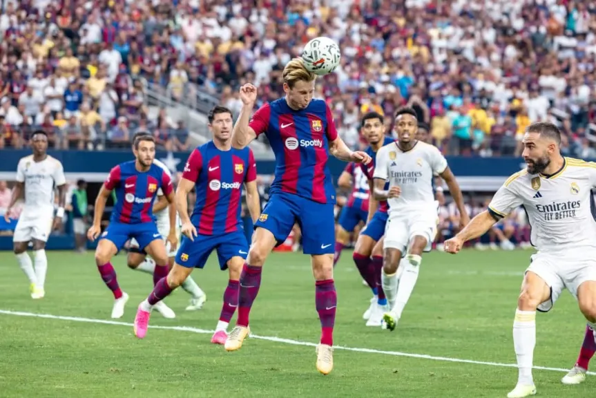 موعد الكلاسيكو اليوم….قناة مجانية ناقلة لمباراة برشلونة وريال مدريد في الدوري الإسباني