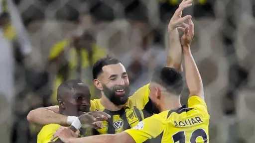 نتيجة مباراة الاتحاد والفيحاء اليوم.....