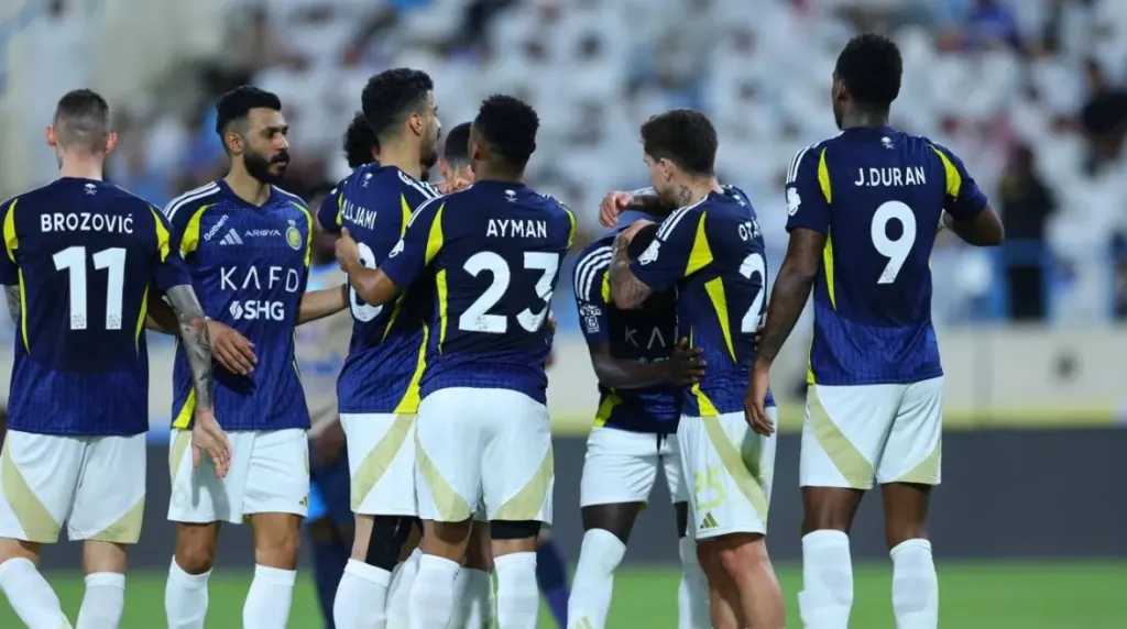 نتيجة مباراة النصر والأخدود اليوم.. العالمي يكتسح بـ9 أهداف في غياب رونالدو