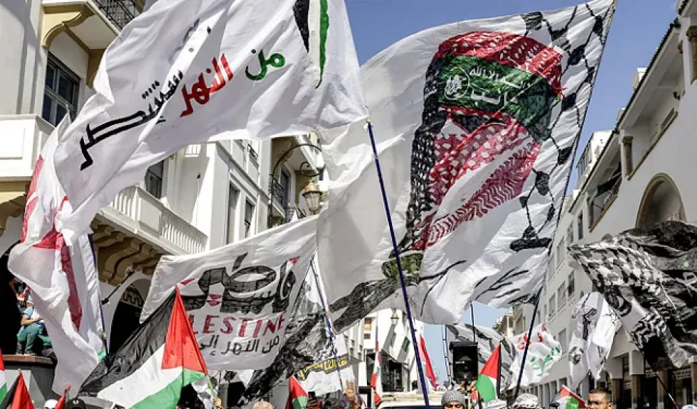 مظاهرات لدعم فلسطين