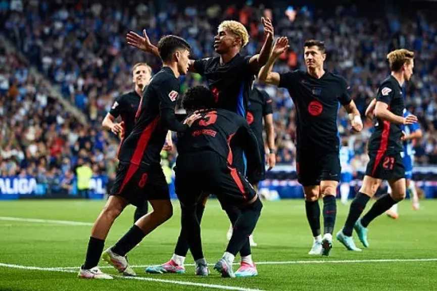 نتيجة مباراة برشلونة وإسبانيول اليوم.. الدوري كتالوني للمرة الـ28