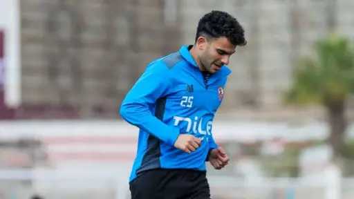 زيزو ينتظم في مران الزمالك...