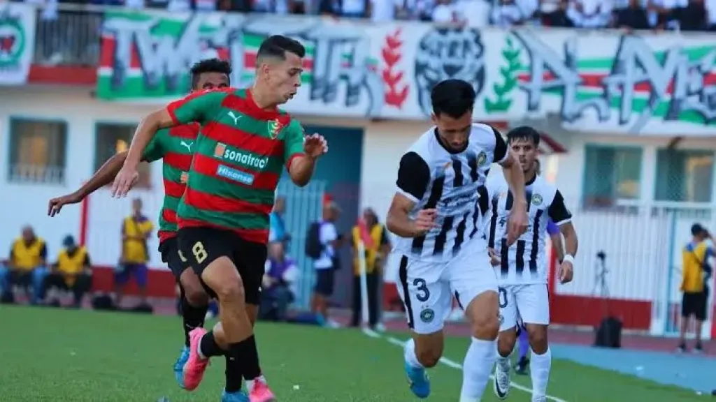 مباراة مولودية الجزائر ووفاق سطيف