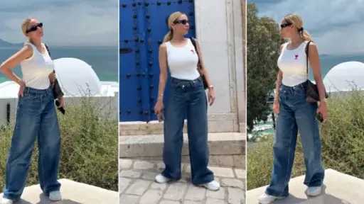 بإطلالة كاجوال.. ريم البارودي تستمتع...