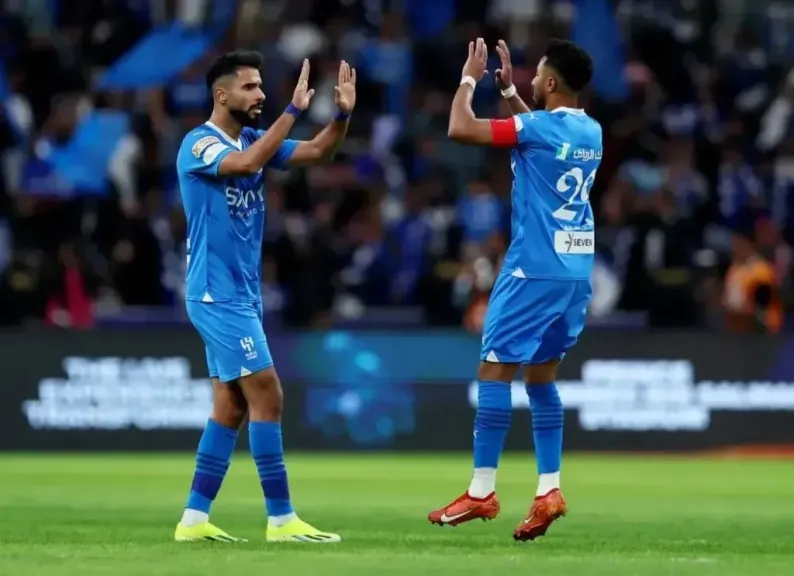مباراة الهلال والوحدة