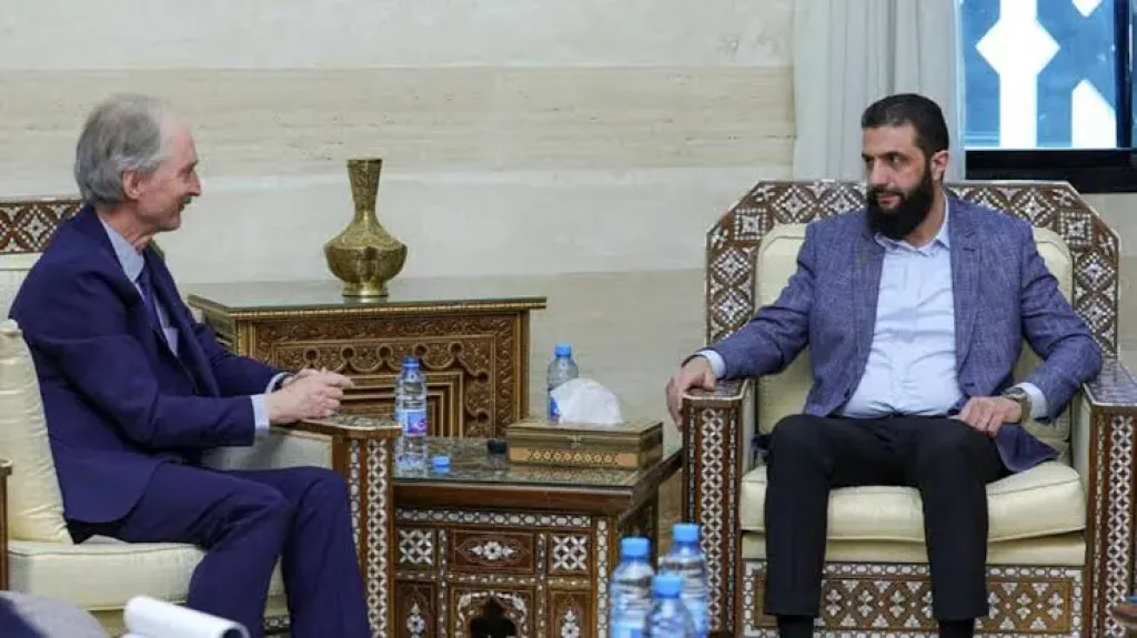أحمد الشرع وغير بيدرسون