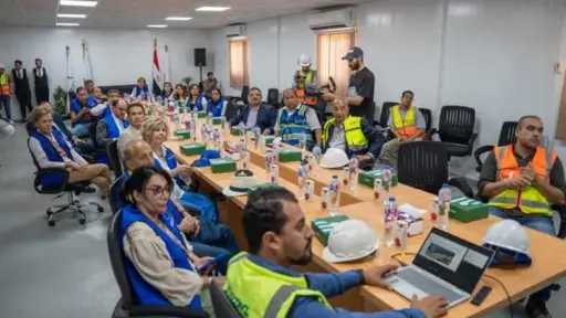 وفد ”التخطيط” والاتحاد الأوروبي في...