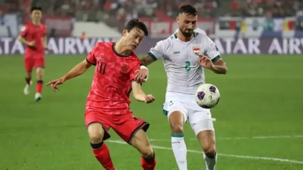 مباراة العراق وكوريا الجنوبية