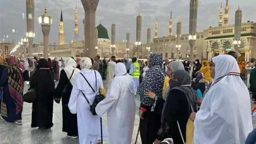 زيارة الروضة الشريفة تُنثر رحمة...