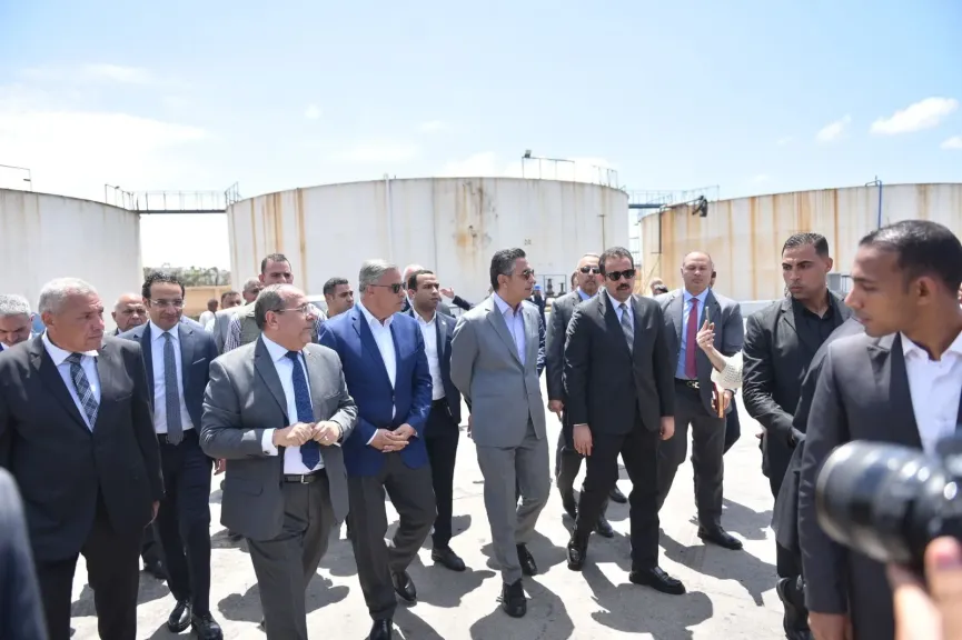 وزير التموين في منطقة المكس بالإسكندرية
