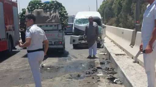 في حادث مروع.. إصابة 16...