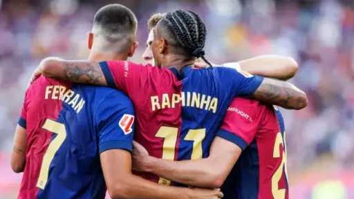 الدوري الإسباني - برشلونة يؤمّن...