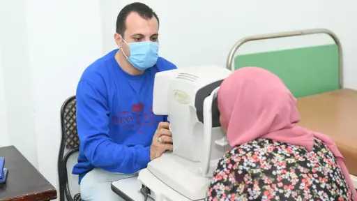 مبادرة طبية للكشف على عيون...