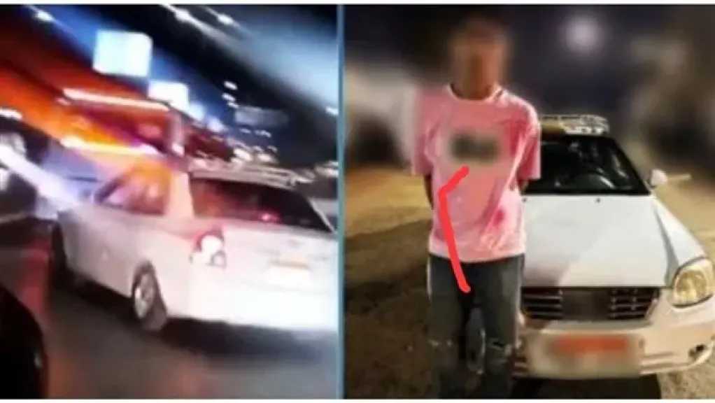 استعراض في زفه ينتهي بقسم الشرطة.. فيديو يورط سائق سيارة أجرة بالعجوزة!