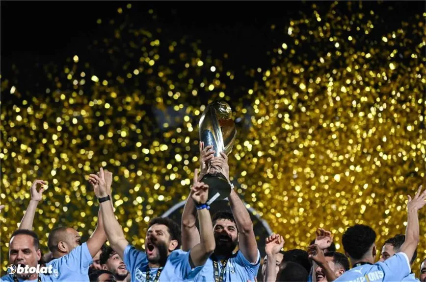 احتفال بيراميدز بـدوري أبطال أفريقيا لأول مرة