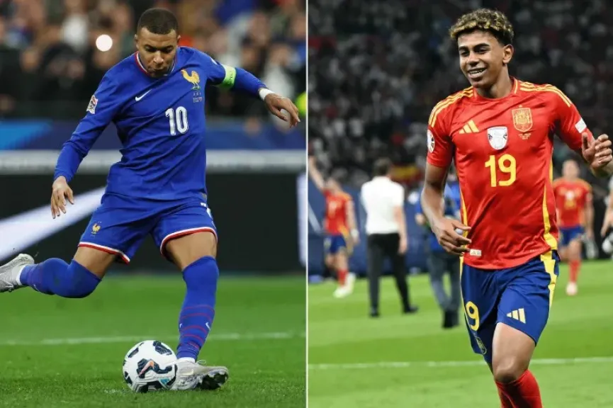 مباراة فرنسا وإسبانيا