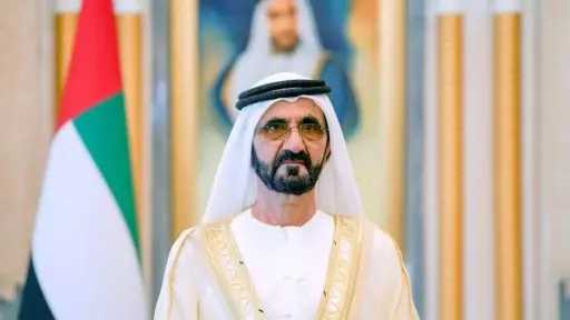 محمد بن راشد يوجه تحية...