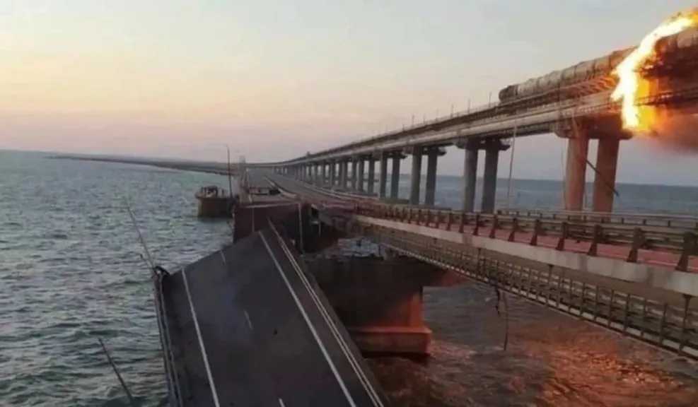هجوم غير مسبوق.. أوكرانيا تستهدف جسر كيرتش وروسيا ترد بالتصعيد العسكري في سومي