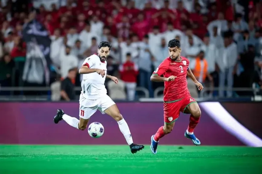 مباراة عمان والأردن