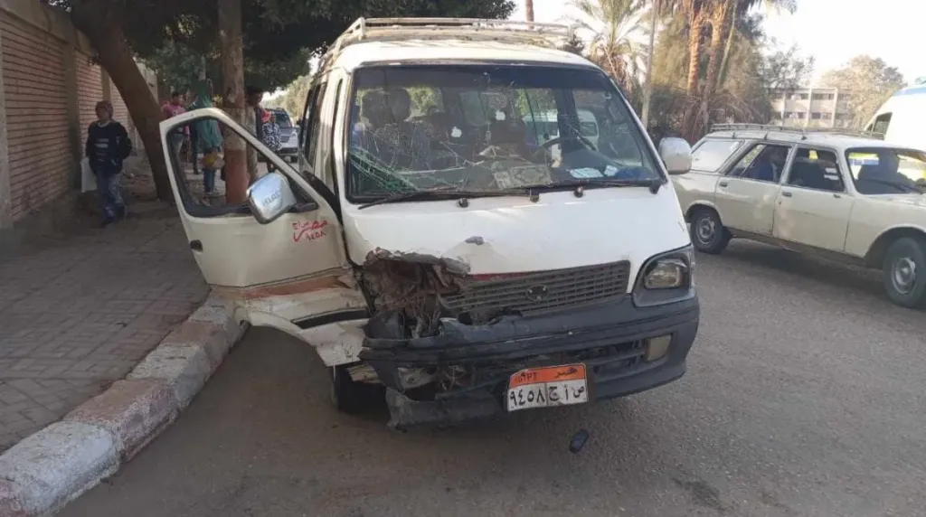 حادث ميكروباص