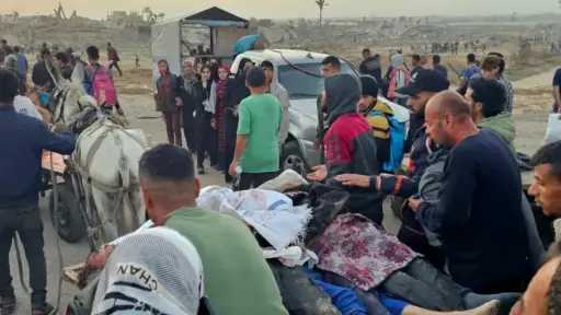 مراكز توزيع المساعدات في غزة...