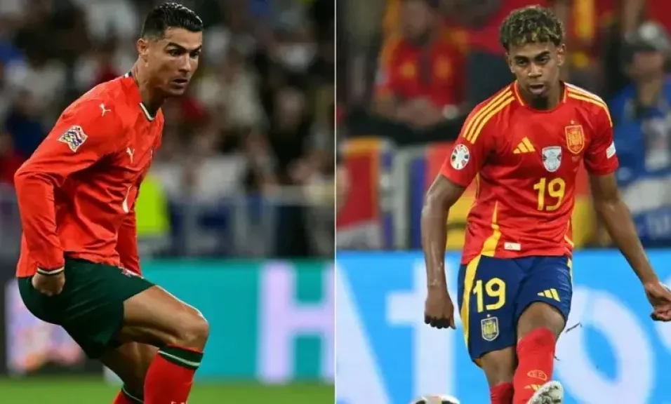 مباراة إسبانيا والبرتغال